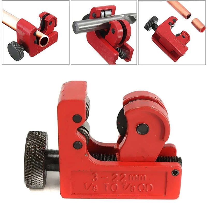 Pipe Cutter Ratchet - 1PC 3-22/3-16mm Mini Alloy Steel Pipe