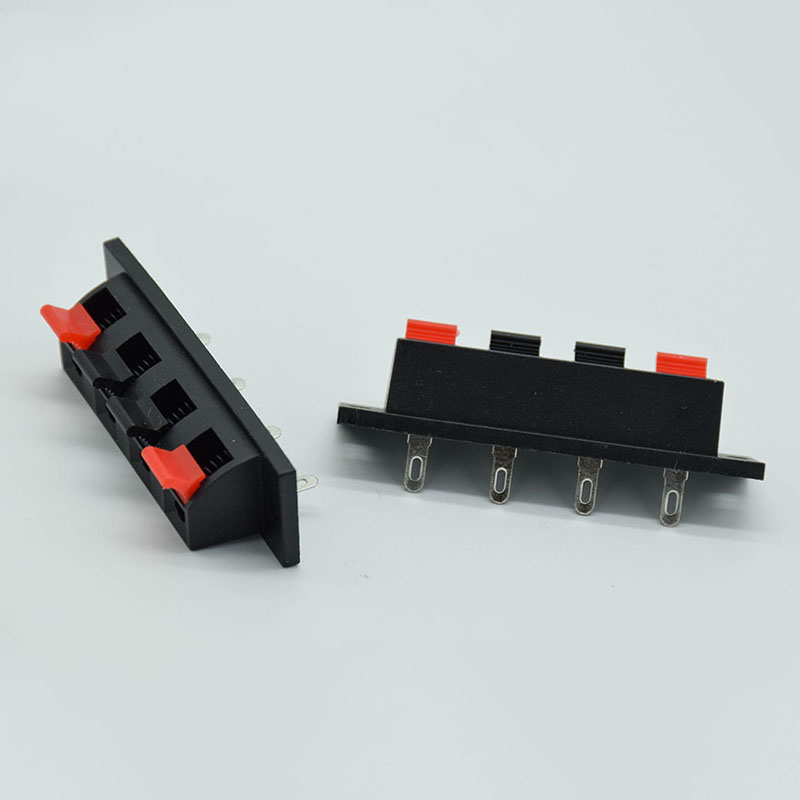 Push Fit Connector - 2 Pcs 4 Positions Connector Terminal