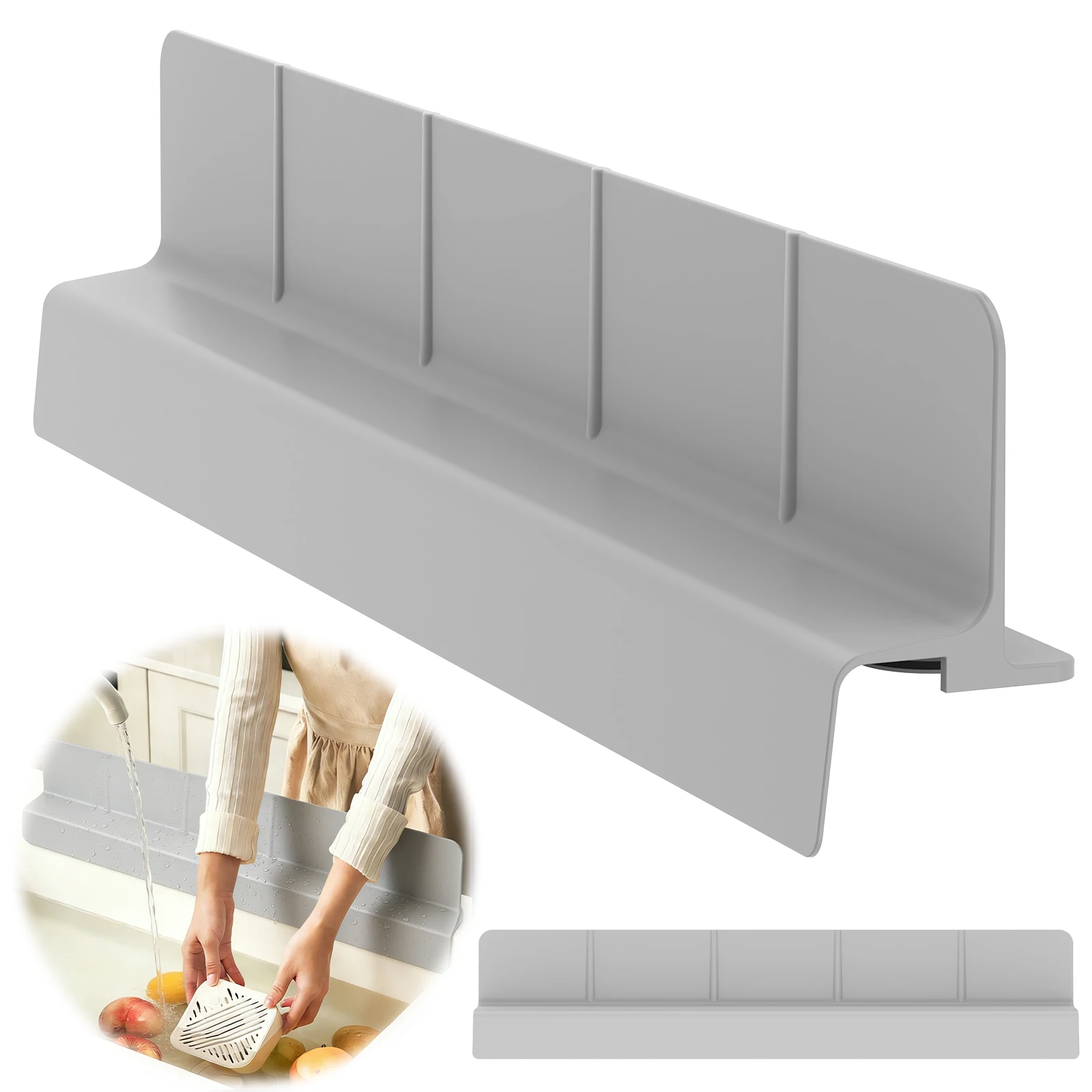 Silicone Tap Washer - Silicone Sink Splash Guard Kitchen Water