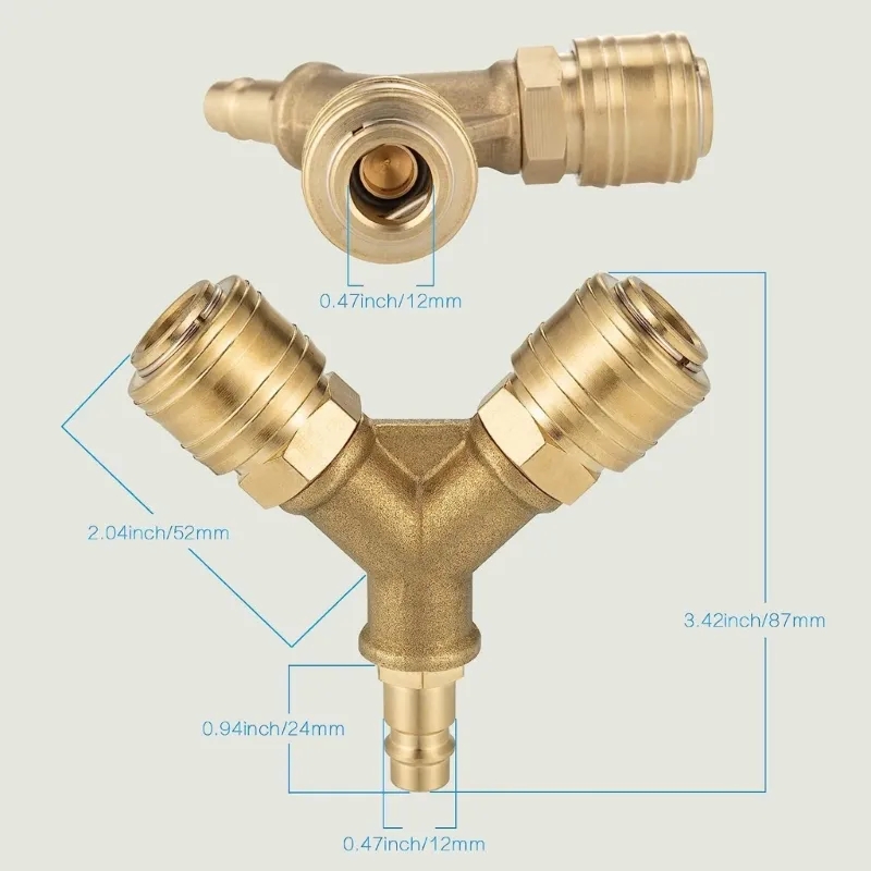 Upgraded Compressed Air Distri - Compression Fitting Brass recensie en prijs