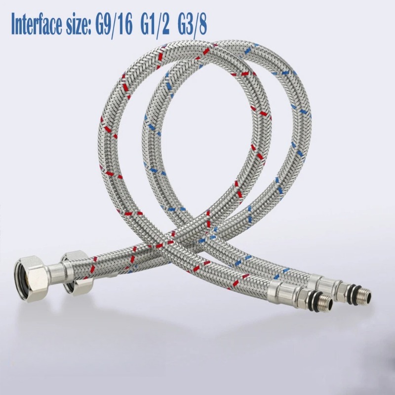 2PCS 60cm Flexible Plumbing Pi - Flexible Hose Braided recensie en prijs