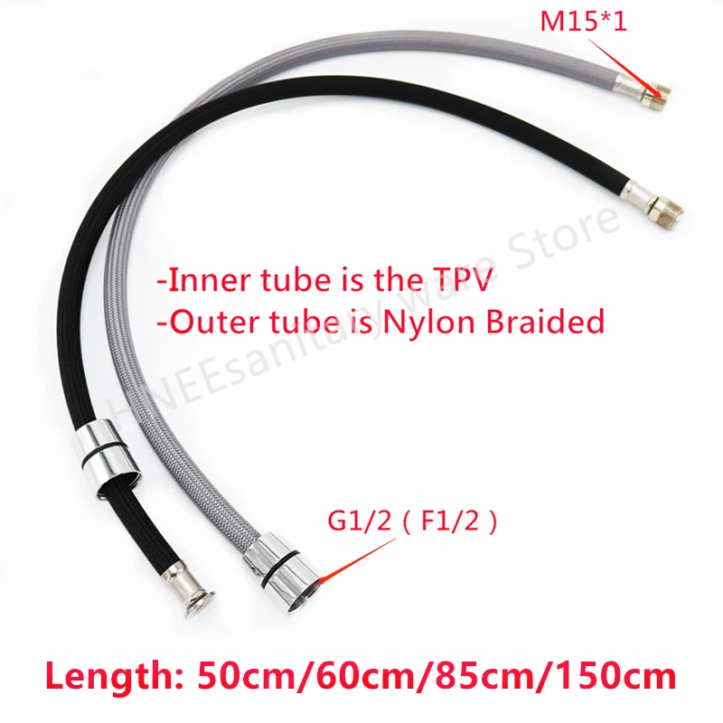 50cm/60cm/85cm/150cm F1/2 M15* - Flexible Hose Braided recensie en prijs