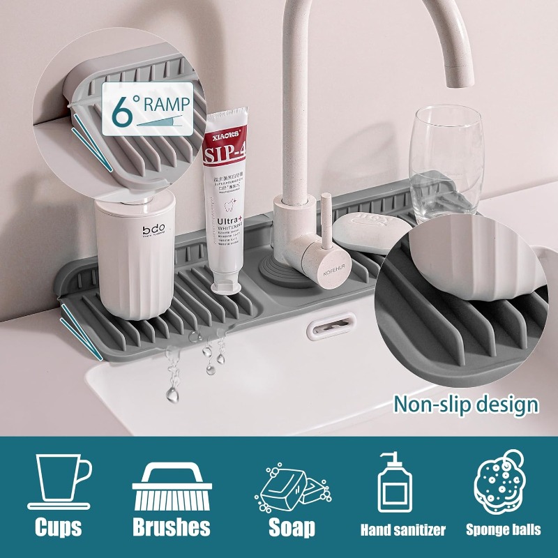 Kitchen Silicone Faucet Splash - Silicone Tap Washer recensie en prijs