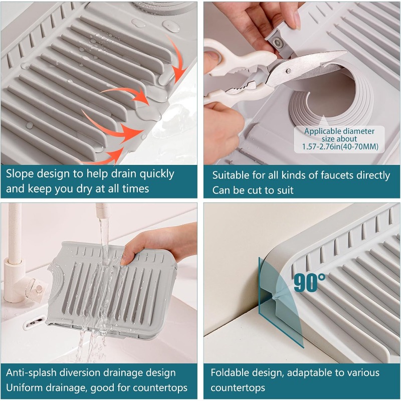 Kitchen Silicone Faucet Splash - Silicone Tap Washer recensie en prijs