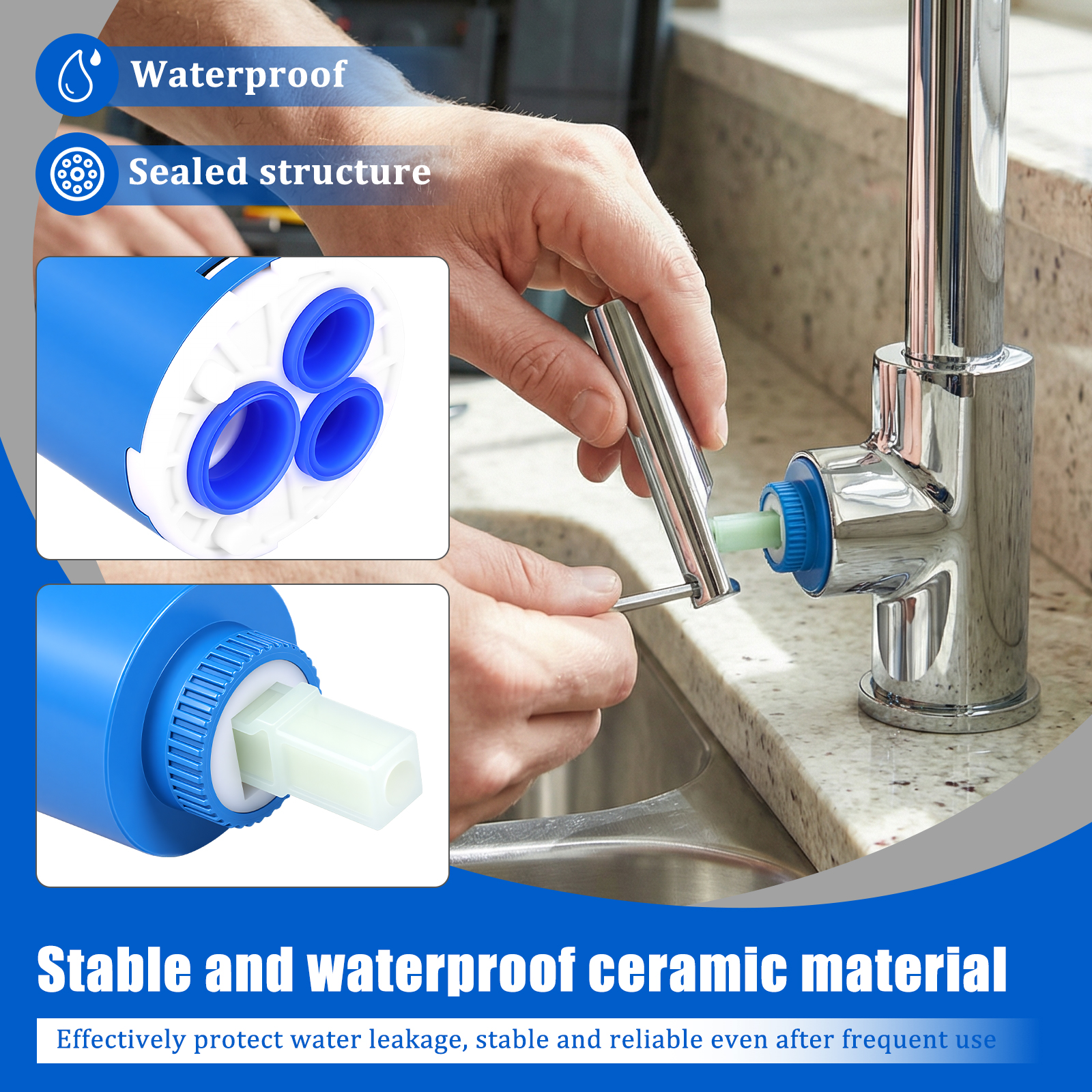 40MM Tap Mixing High Spool Val - Shower Valve Cartridge recensie en prijs