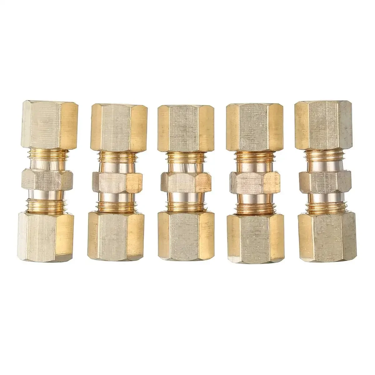 5pcs Brass Brake Line Union Fi - Compression Fitting Brass recensie en prijs