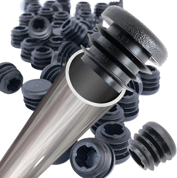 8 PCS Black Round Plastic Blan - Plastic Pipe Clip recensie en prijs