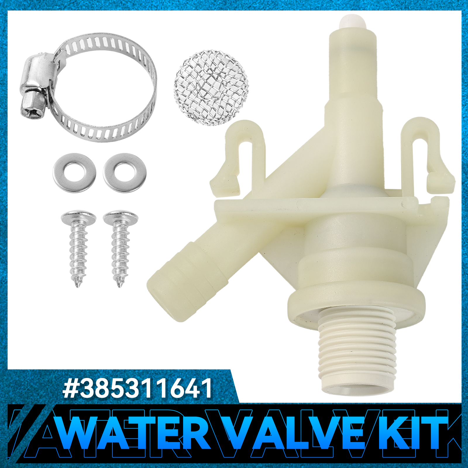 Plastic RV Camper Water Valve  - Toilet Fill Valve recensie en prijs