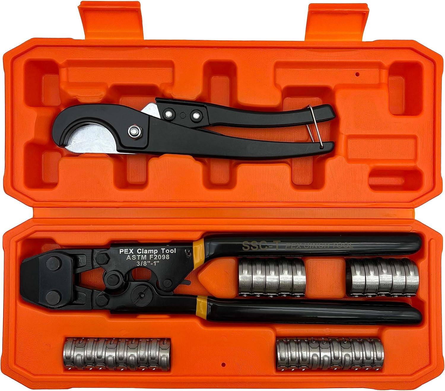 PEX Pipe Clamp Crimping Tool w - Pipe Cutter Ratchet recensie en prijs