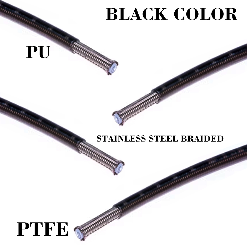 AN3 Motorcycle PTFE Brake Line - Flexible Hose Braided recensie en prijs