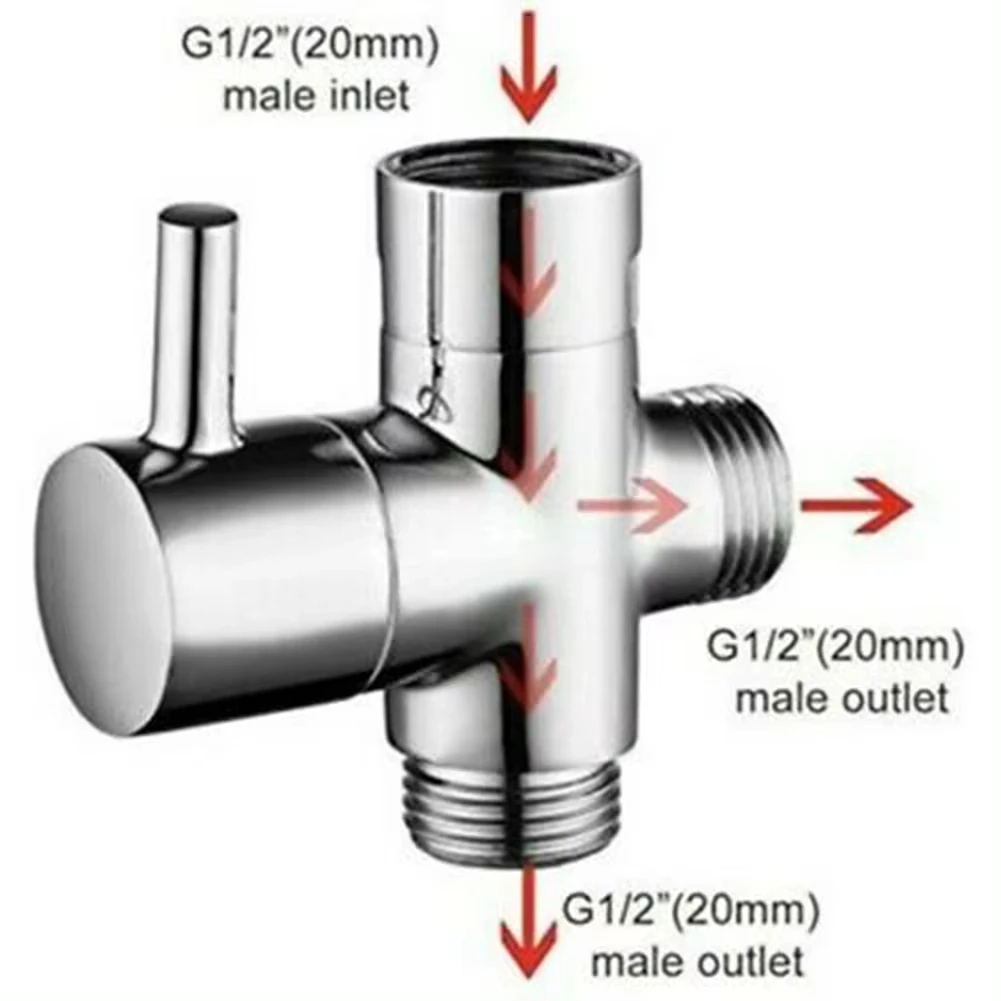 G1/2in 3 Way Diverter Valve T- - Shower Valve Cartridge recensie en prijs
