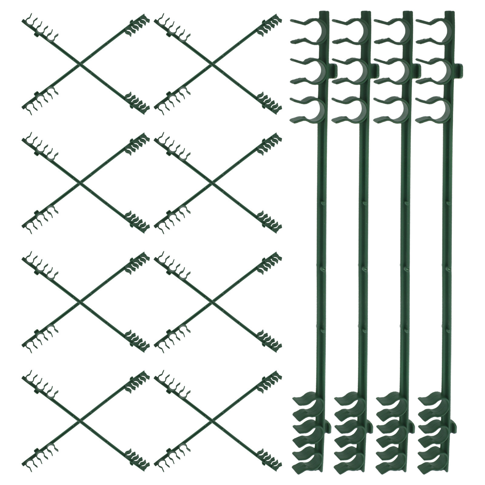 20Pcs Garden Buildings Tube Cl - Plastic Pipe Clip recensie en prijs