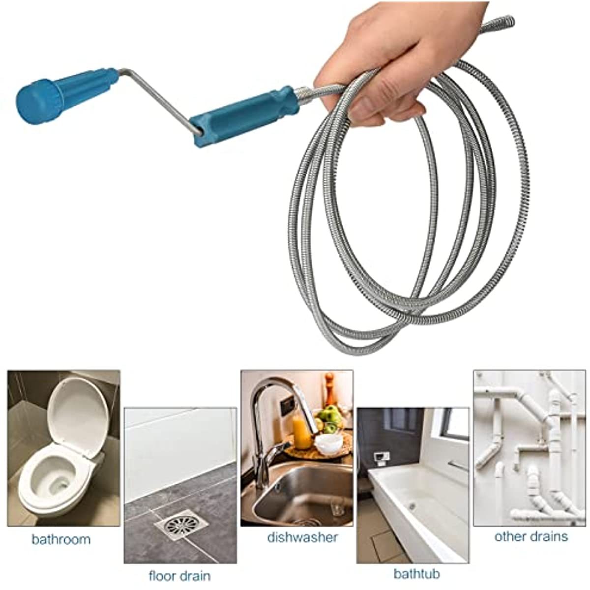 Telescopic Handle Flexible Ste - Drain Snake Flexible recensie en prijs