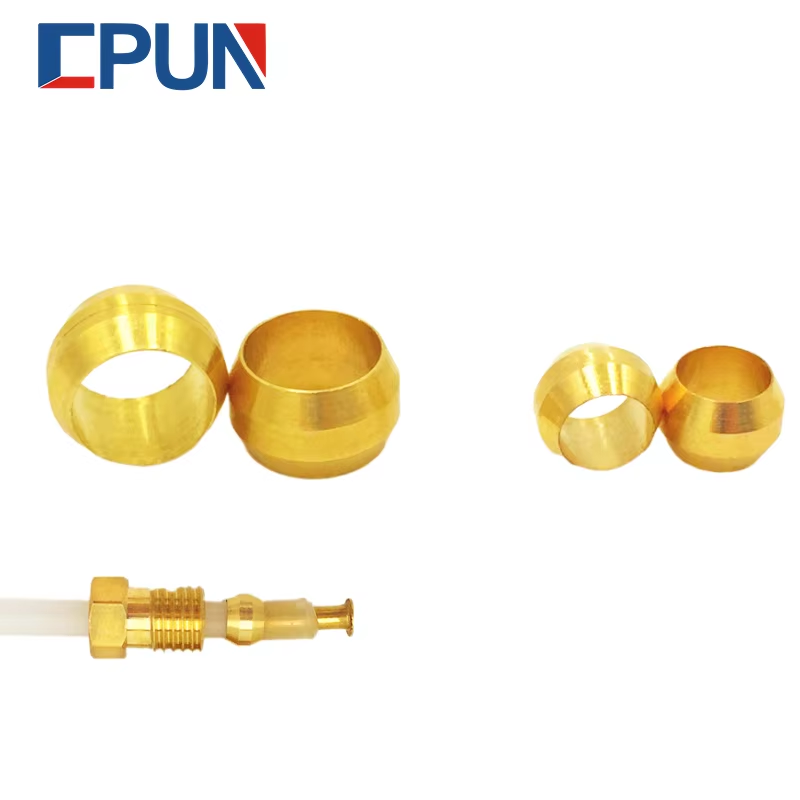 10pc Brass Double taper ferrul - Compression Fitting Brass recensie en prijs