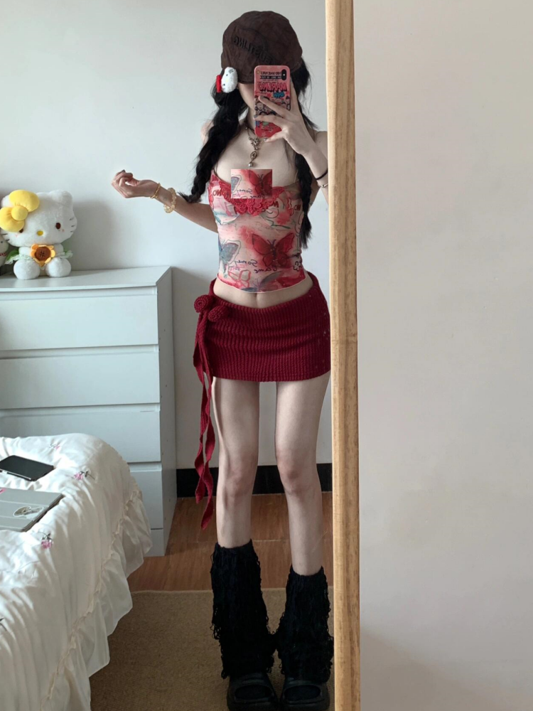 Women Y2K Two Piece Set Butter - Pipe Bending Spring recensie en prijs