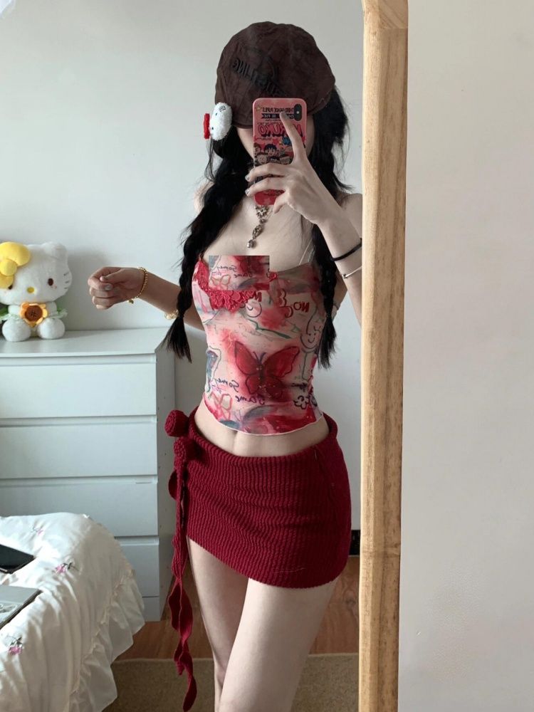 Women Y2K Two Piece Set Butter - Pipe Bending Spring recensie en prijs
