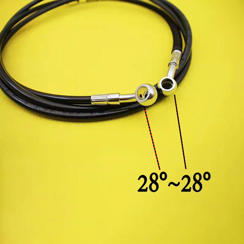 10cm~500cm Motorcycle Brake Cl - Flexible Hose Braided recensie en prijs