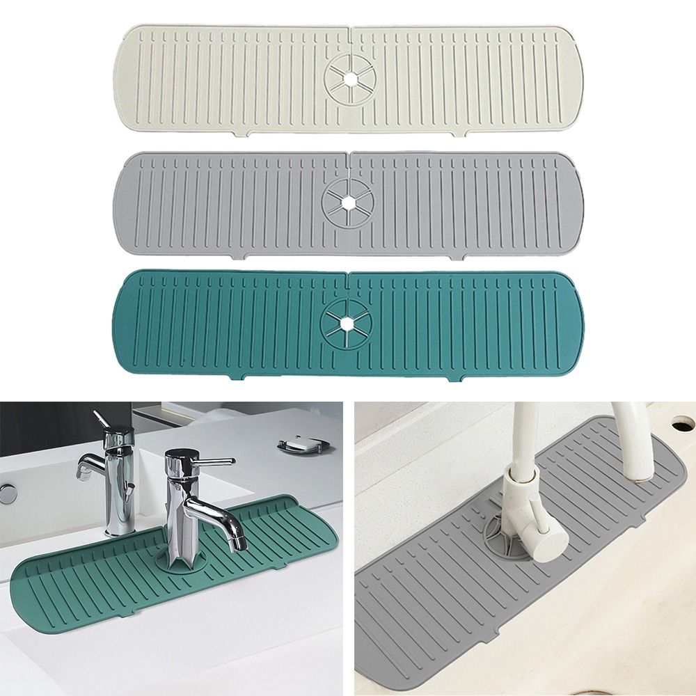 35/45/61cm Silicone Faucet Mat - Silicone Tap Washer recensie en prijs