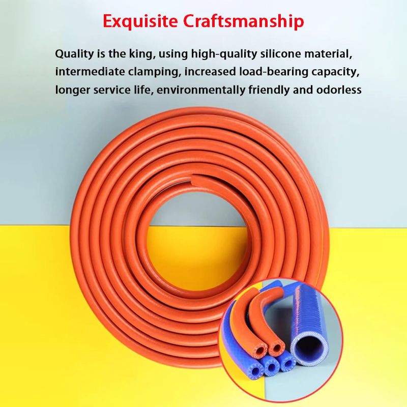 1 Meter Thickening Silicone Tu - Flexible Hose Braided recensie en prijs