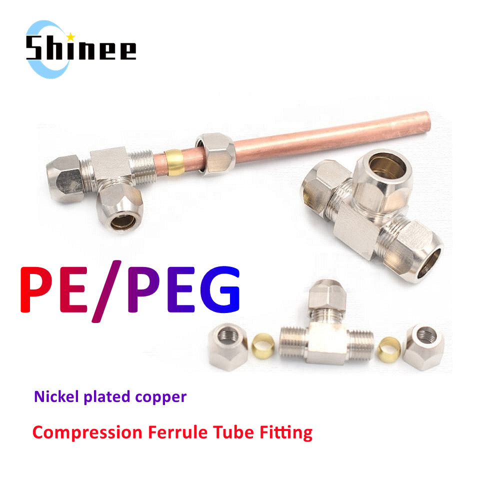 1PCS Pneumatic Fittings Brass  - Compression Fitting Brass recensie en prijs