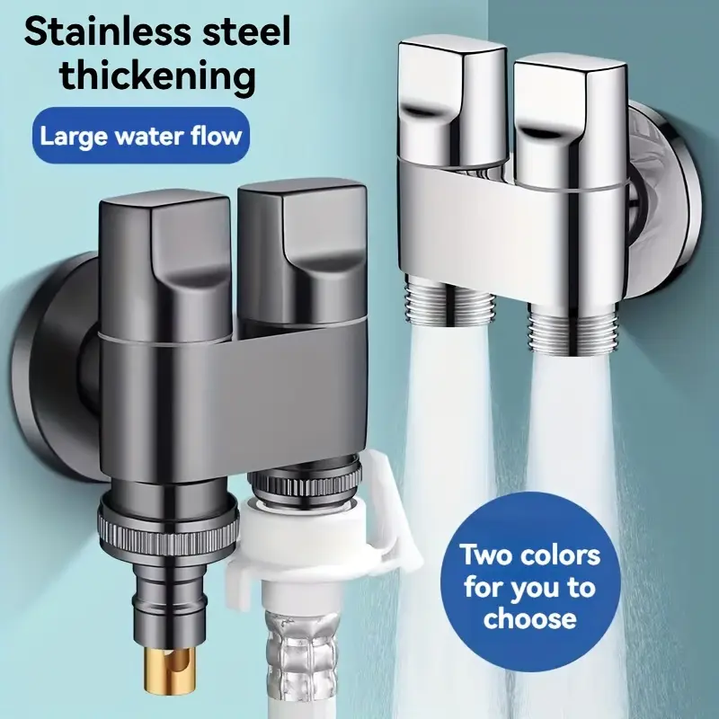 Stainless steel double outlet  - Toilet Fill Valve recensie en prijs