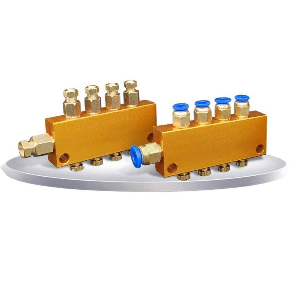 2-12 Ways Aluminium Brass Lube - Compression Fitting Brass recensie en prijs
