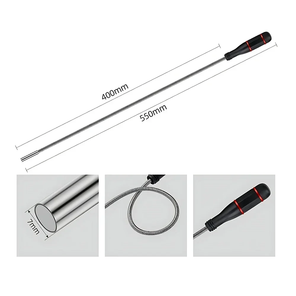 Flexible Magnetic Pickup Tool  - Drain Snake Flexible recensie en prijs