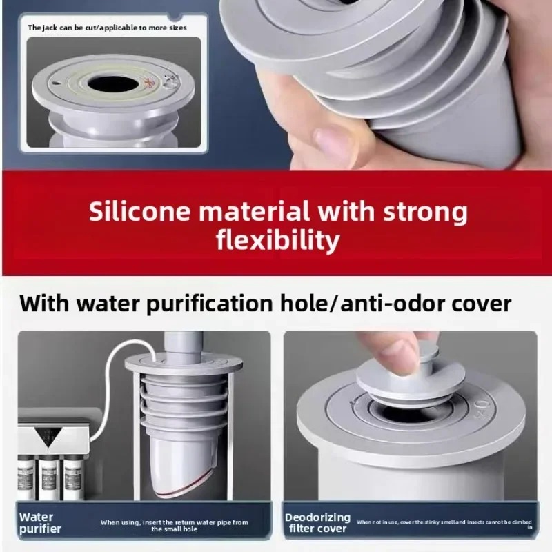 Connector Stopper Silicone Bat - Drain Pipe Clip recensie en prijs