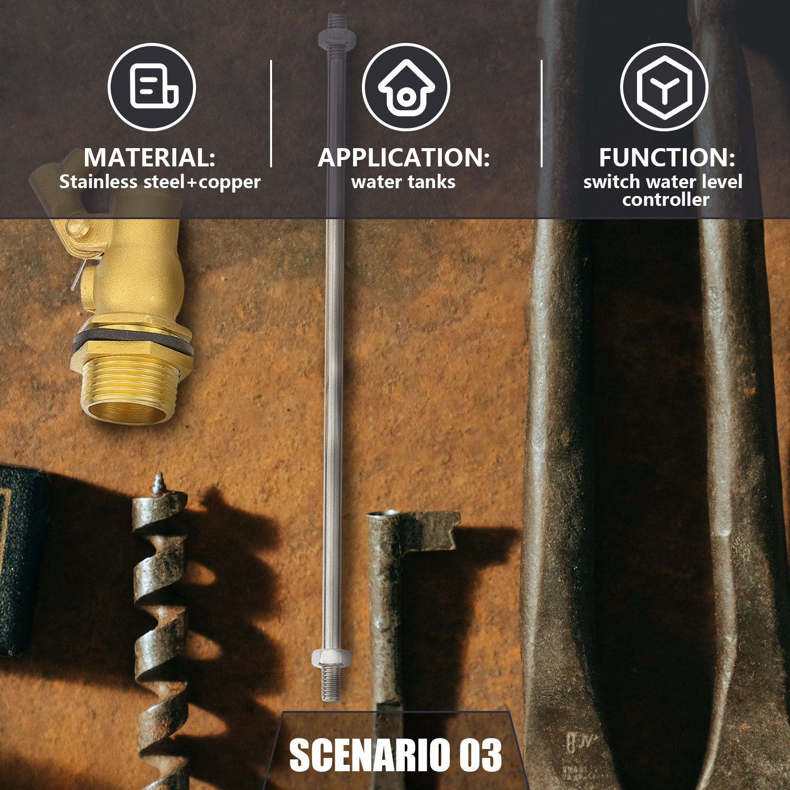 Float Ball Valve Copper Switch - Float Ball Valve recensie en prijs