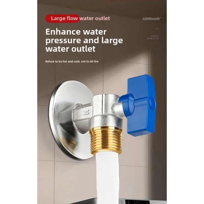 Brass Titanium G1/2 Toilet Flu - Toilet Fill Valve recensie en prijs
