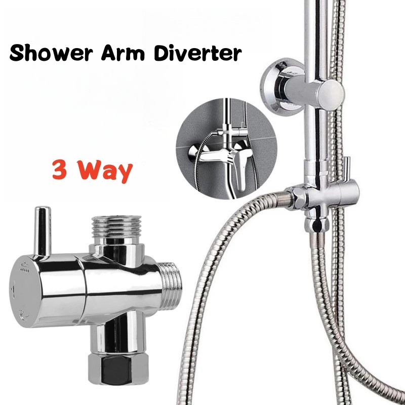 Brass Metal 3 Way Shower Head  - Shower Valve Cartridge recensie en prijs