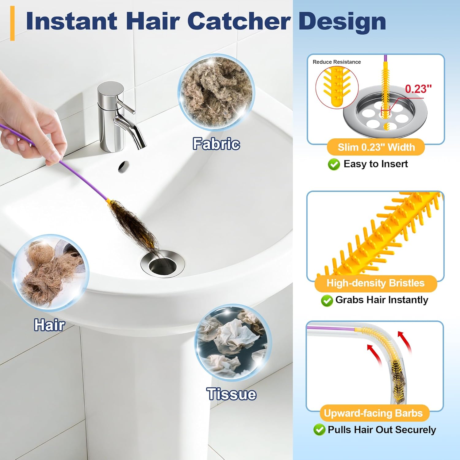 35-Inch Drain Snake Hair Clog  - Drain Snake Flexible recensie en prijs