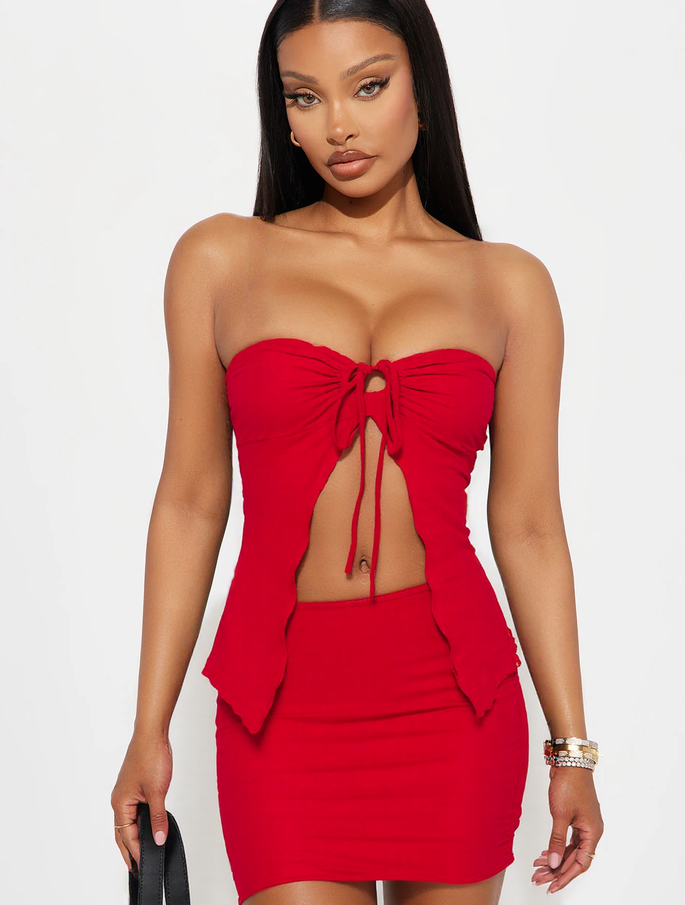 Women's Solid Color Tube Top & - Pipe Bending Spring recensie en prijs