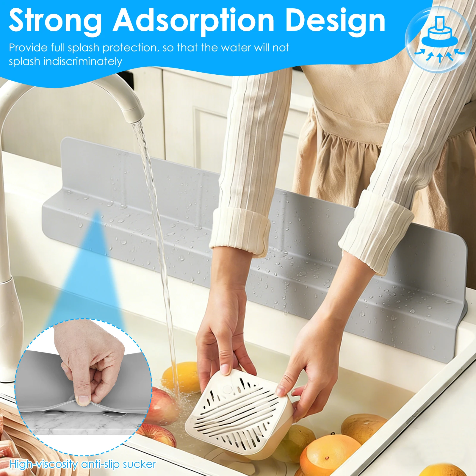 Silicone Sink Splash Guard Kit - Silicone Tap Washer recensie en prijs