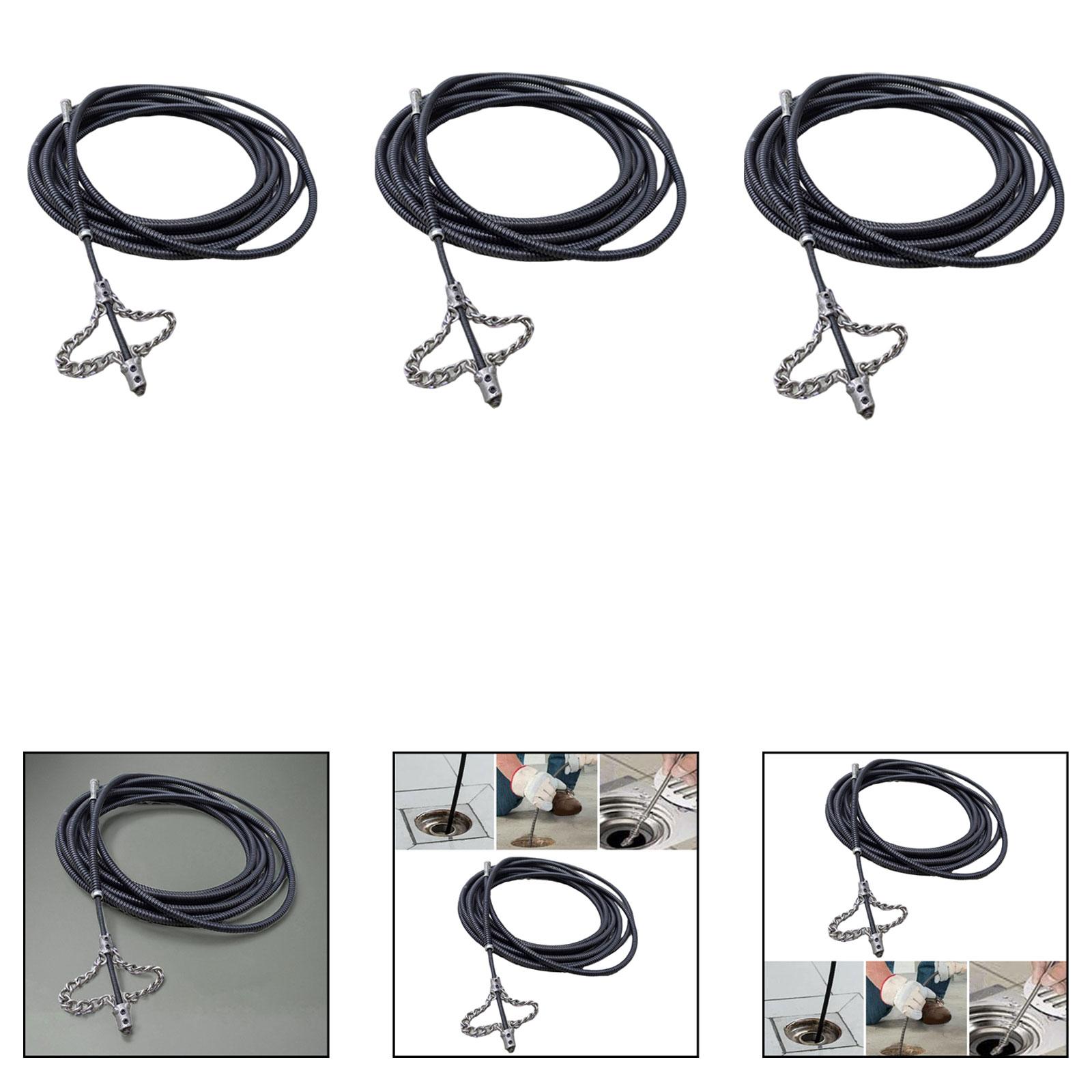Plumbing Snake Metal Drain Cle - Drain Snake Flexible recensie en prijs