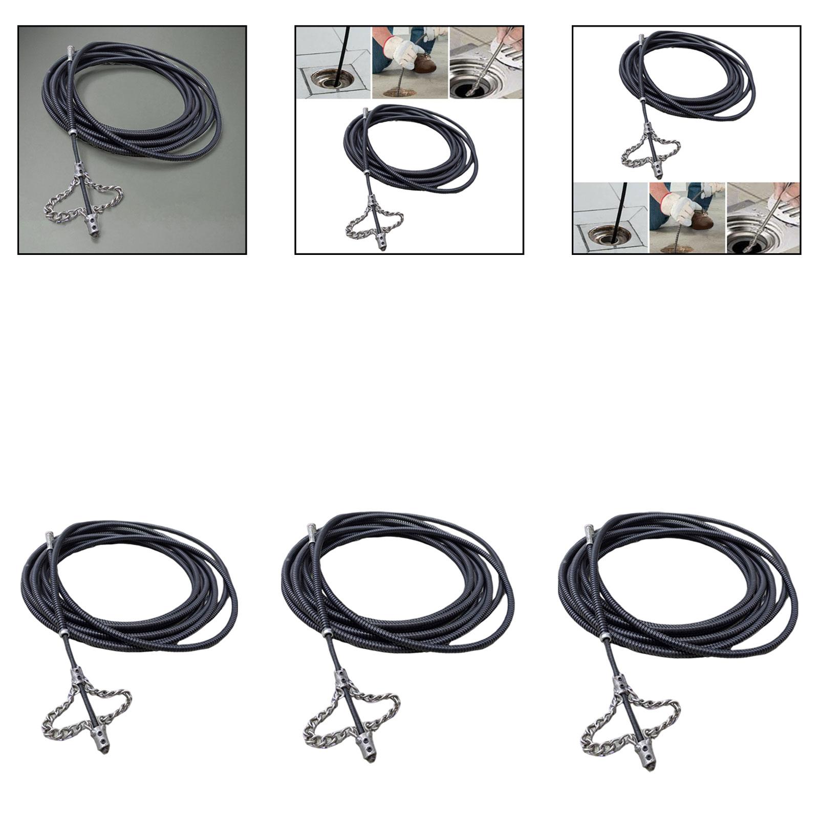 Plumbing Snake Metal Drain Cle - Drain Snake Flexible recensie en prijs