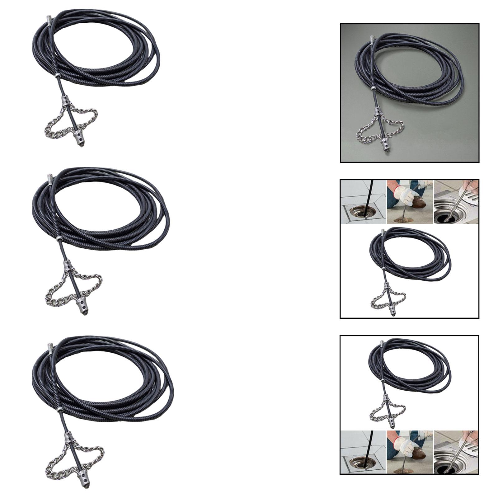 Plumbing Snake Metal Drain Cle - Drain Snake Flexible recensie en prijs