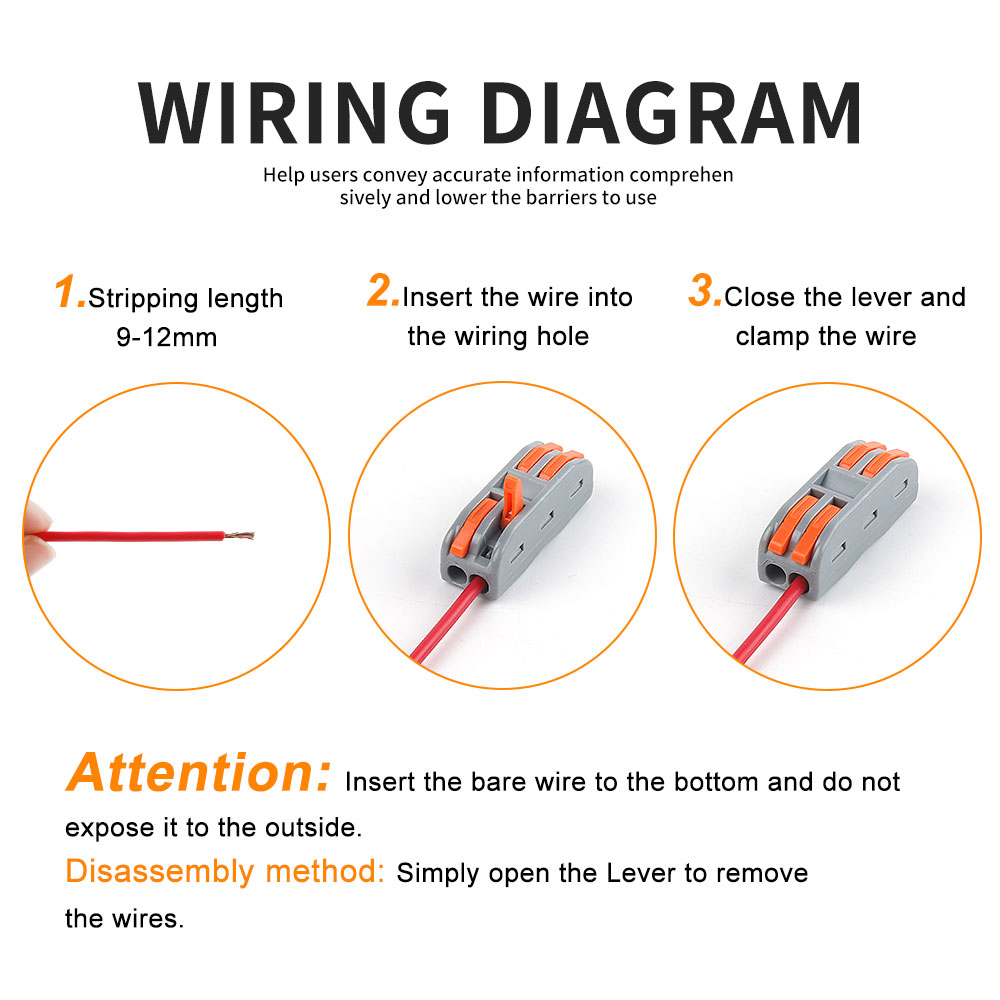 DIY GO 22PCS Lever Wire Connec - Push Fit Connector recensie en prijs