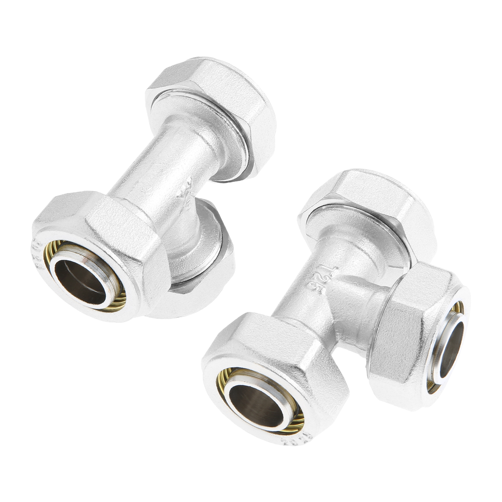 2Pcs 3/4’’ Tee Air Line Fittin - Compression Fitting Brass recensie en prijs