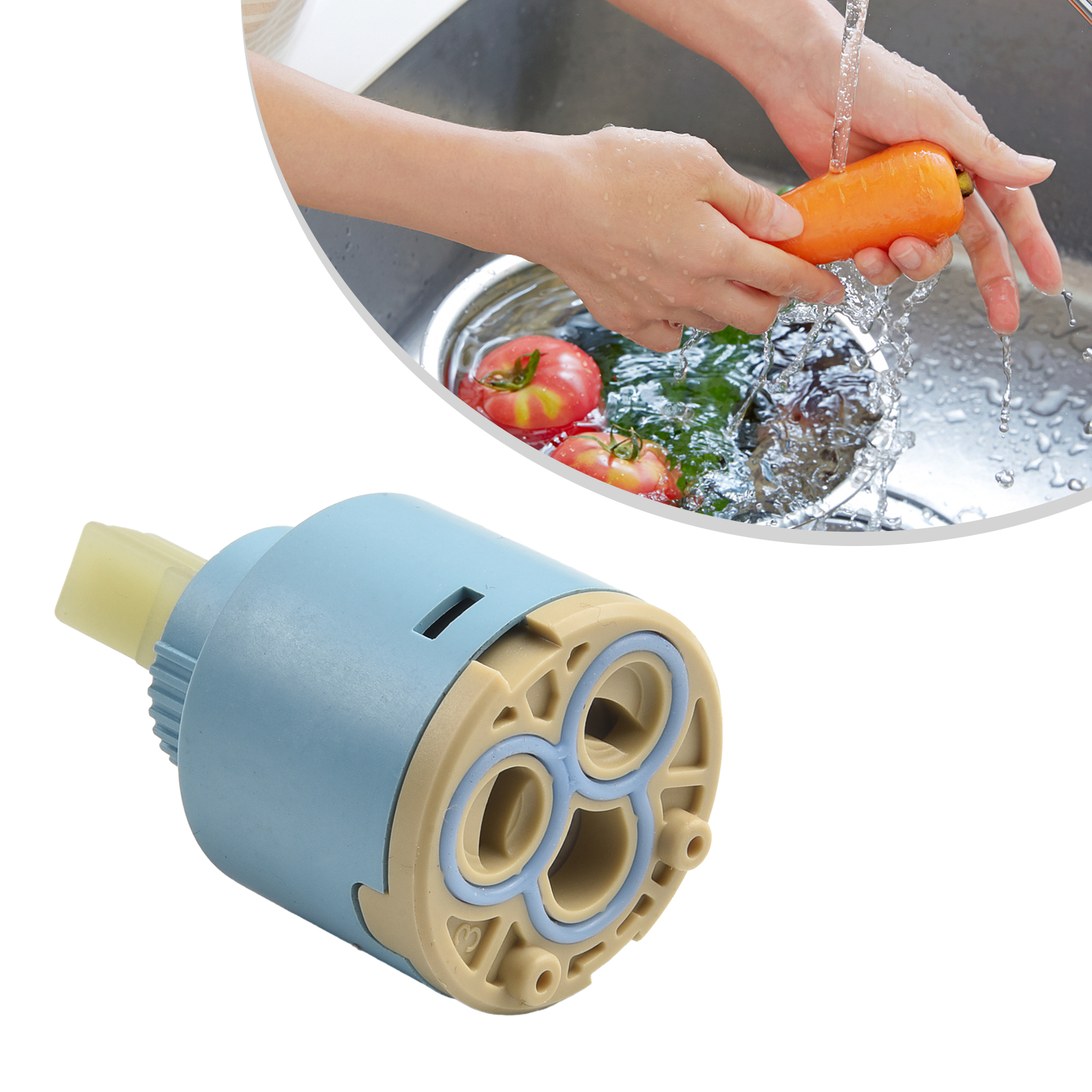1pc Ceramic Cartridge 35mm/40m - Basin Mixer Cartridge recensie en prijs