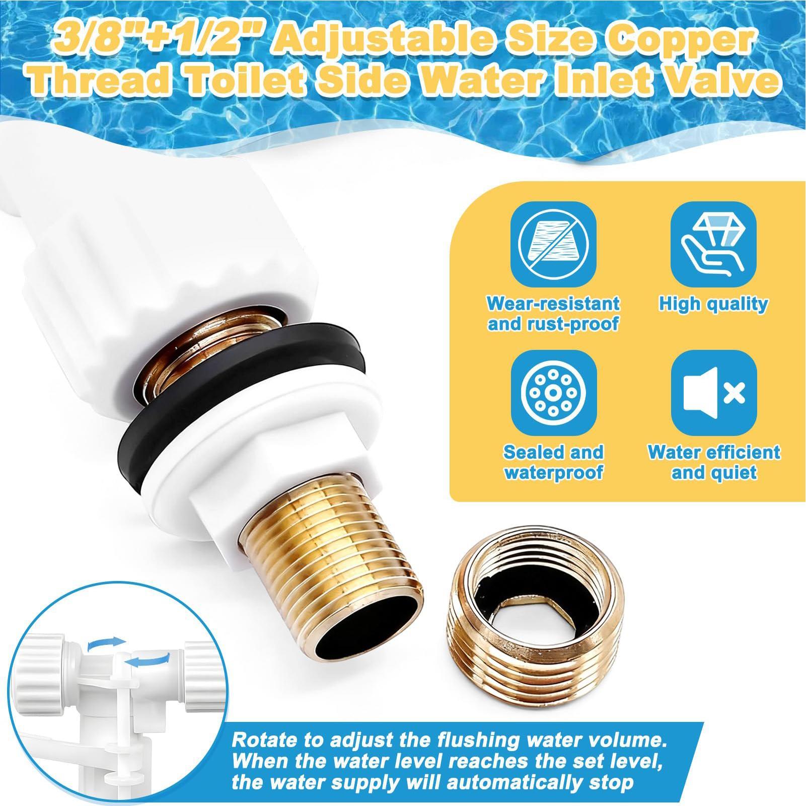 Toilet Fill Valve Brass Connec - Toilet Fill Valve recensie en prijs