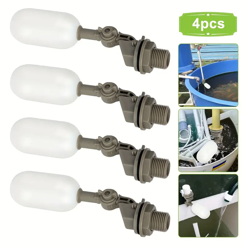 4Pcs Farm Cattle Plastic Water - Float Ball Valve recensie en prijs