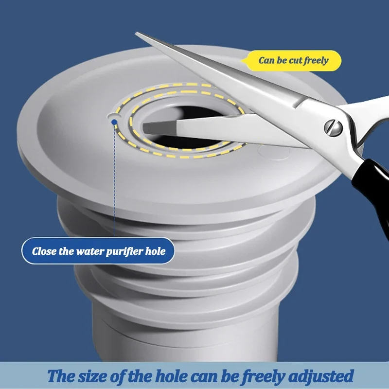 Silicone Bathroom Sewer Seal R - Drain Pipe Clip recensie en prijs