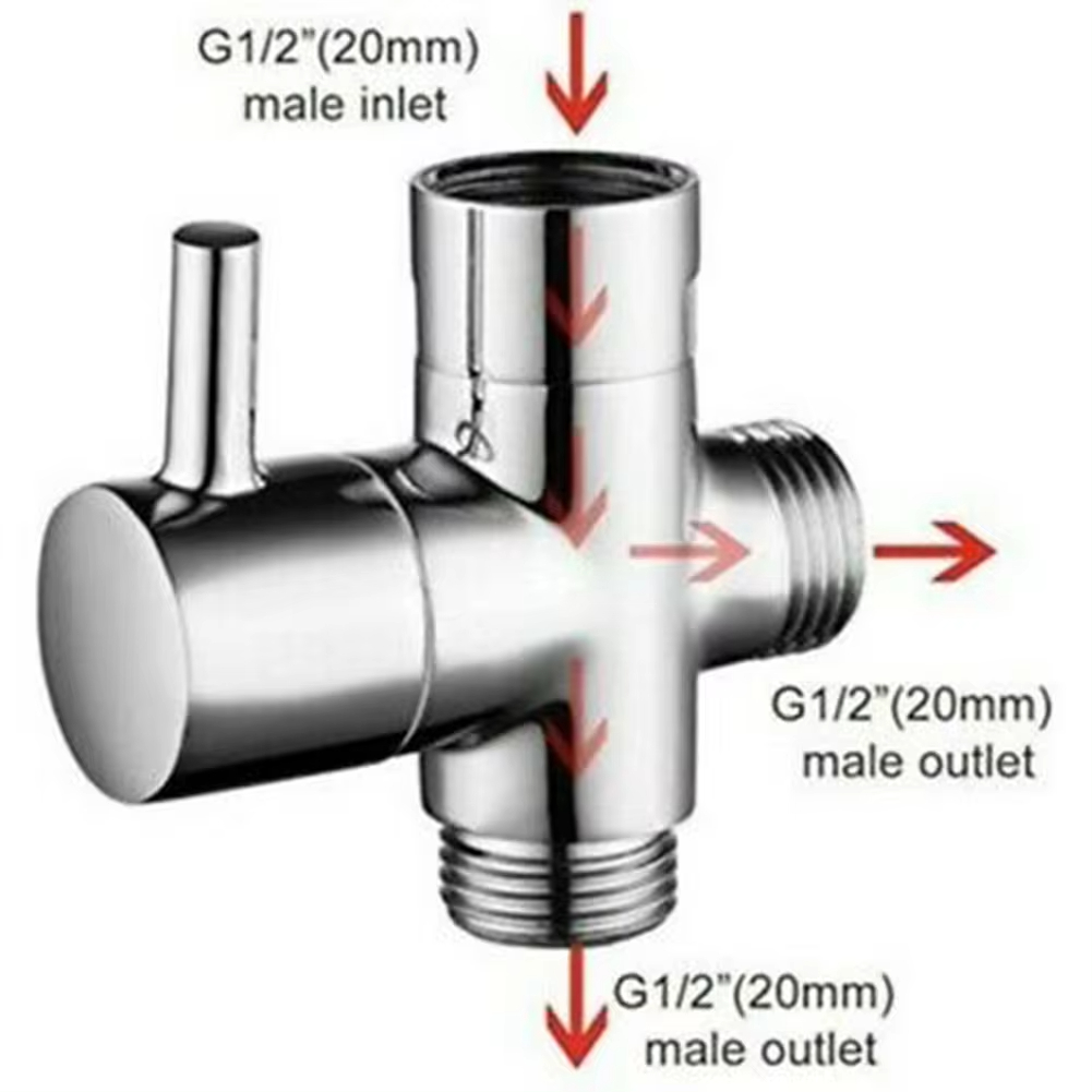 G1/2in 3 Way Diverter Valve T- - Shower Valve Cartridge recensie en prijs