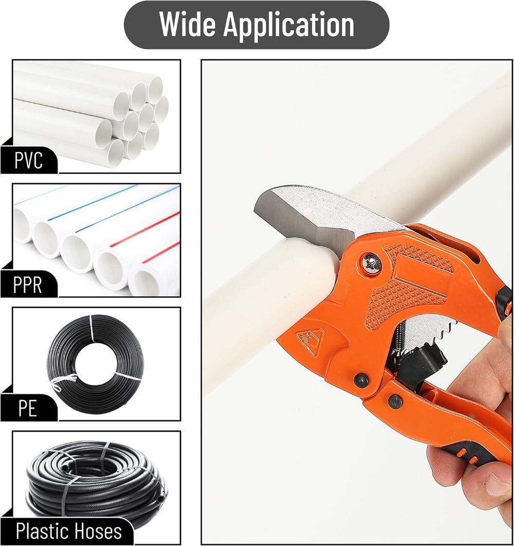 Ratcheting PVC Pipe Cutter, Cu - Pipe Cutter Ratchet recensie en prijs