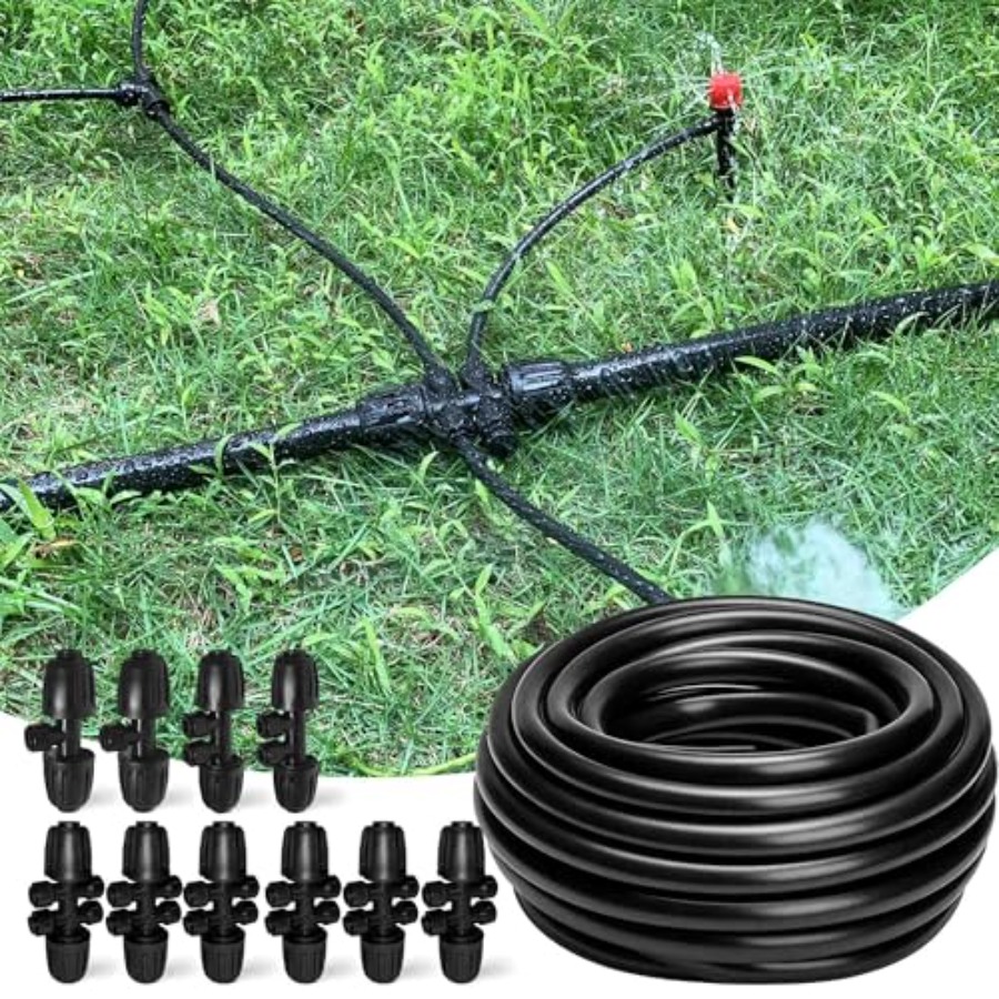 100FT 1/2 Inch Drip Irrigation - Push Fit Connector recensie en prijs