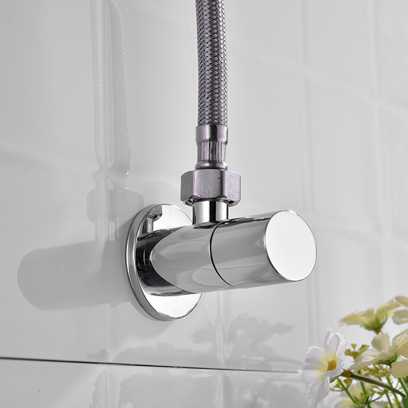 Brass Angle Valve Chrome Black - Toilet Fill Valve recensie en prijs