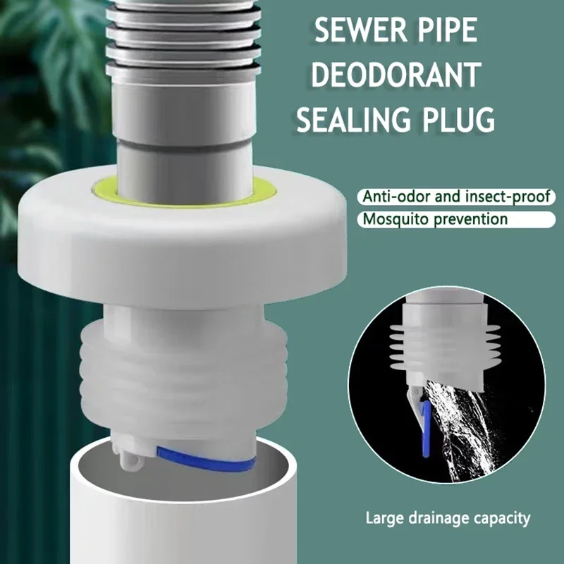 Pipe Drain Sealing Plug Deodor - Drain Pipe Clip recensie en prijs