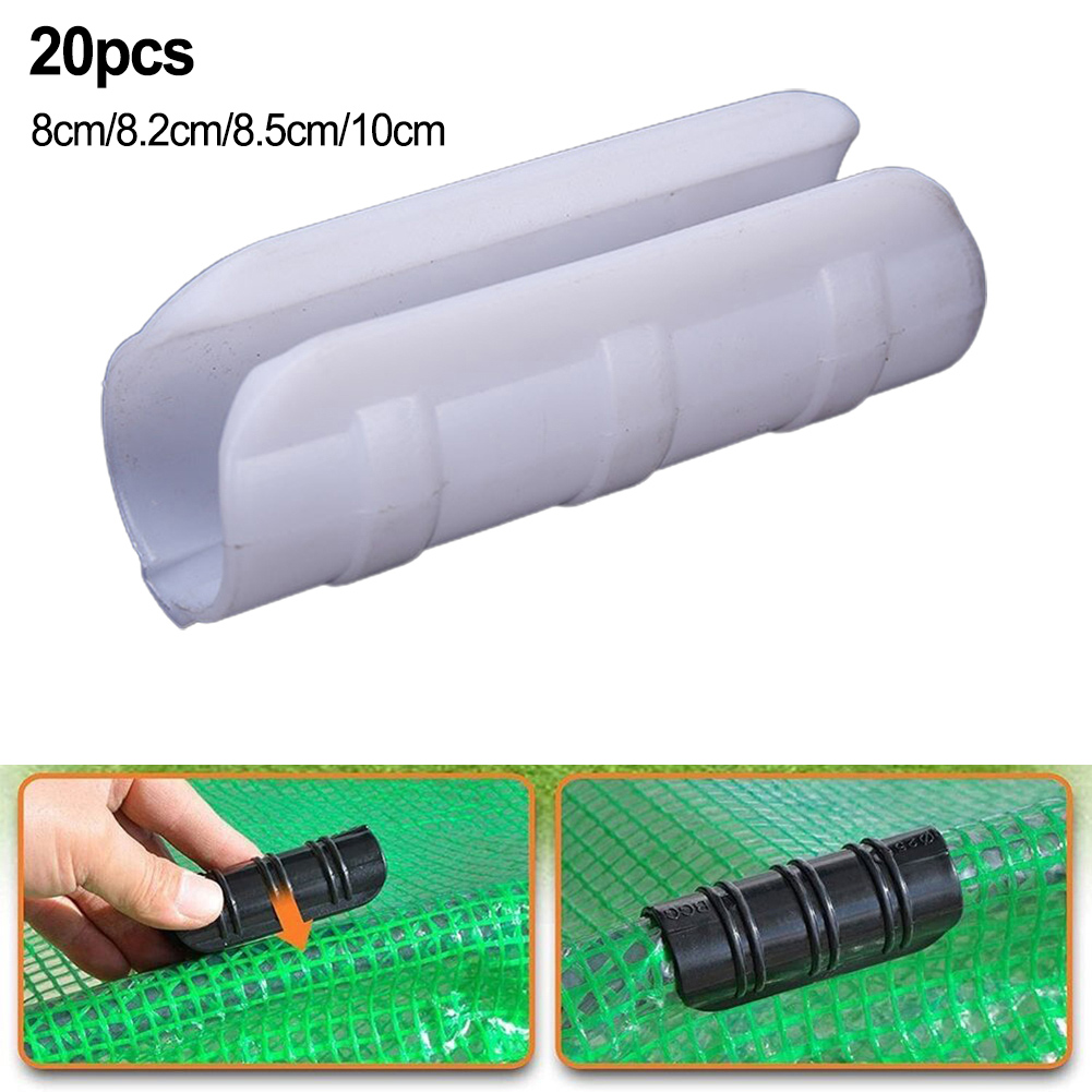 20Pc Greenhouse Frame Film Buc - Plastic Pipe Clip recensie en prijs